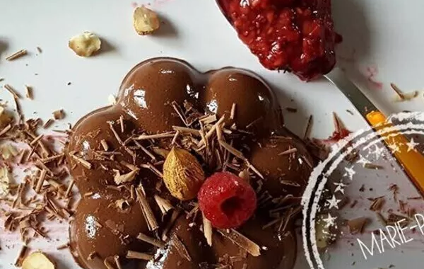 Petits pots de crème chocolat-noisette {vegan}