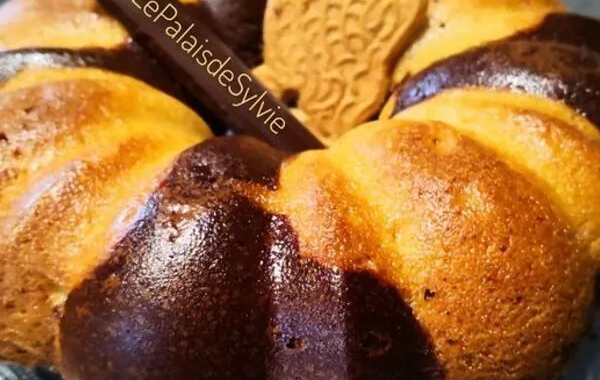Marbré CHOCO-SPECULOOS moule Couronne