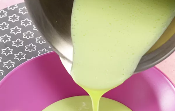 Crème anglaise pistache