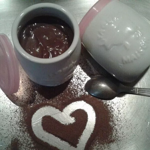 Crème au chocolat sans oeuf