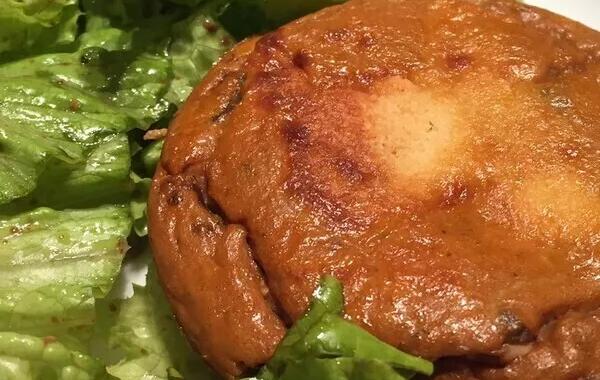 Flans à la riste d'aubergines