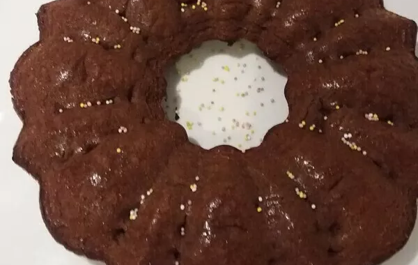 Couronne Moelleuse au chocolat aux blancs d’œufs