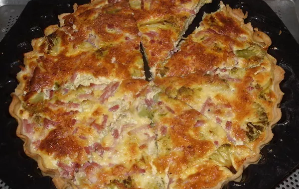 Quiche Brocoli Lardons