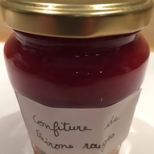 Confit de poivron rouge
