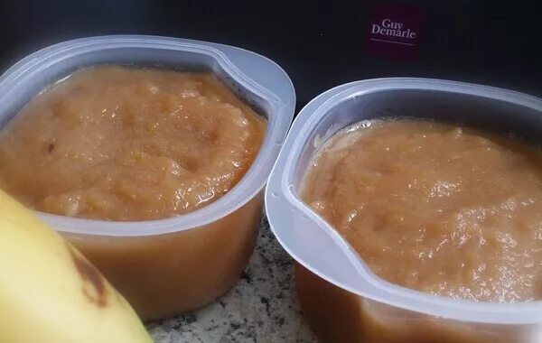 Compote pomme, poire, banane (6 mois)
