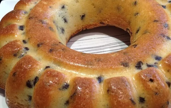 Gâteau au yaourt aux pépites de chocolat