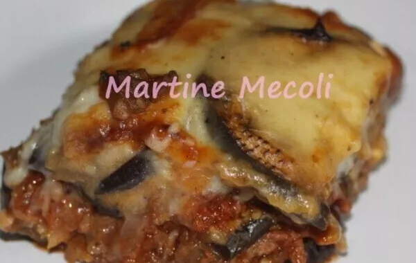 Moussaka grecque
