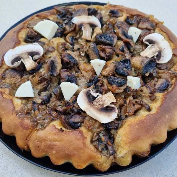 tarte champignon fromage 