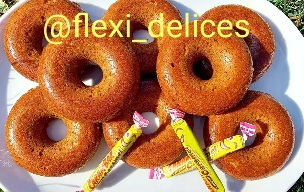Moelleux donuts aux Carambar