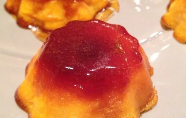 Flans de potiron caramélisés