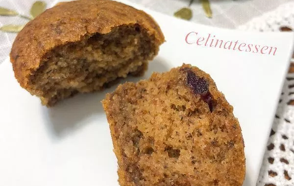 Mini-muffins à la banane et cranberries VS ICK
