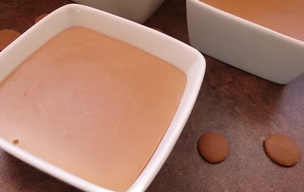 Flan au chocolat caramel
