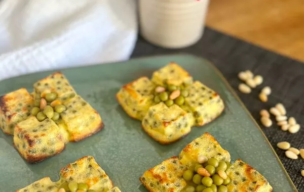 Carré gourmand petits pois