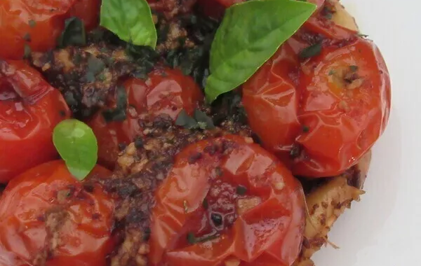 Tatin tomates cerises caramélisées
