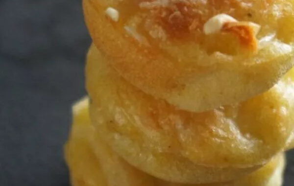 Bouchées apéritives à la courgette et au curry