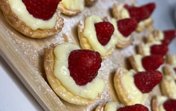Mini tartelettes Framboises