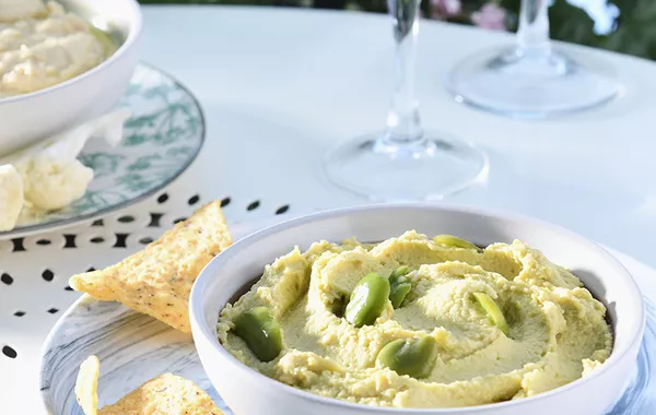 Houmous de fèves