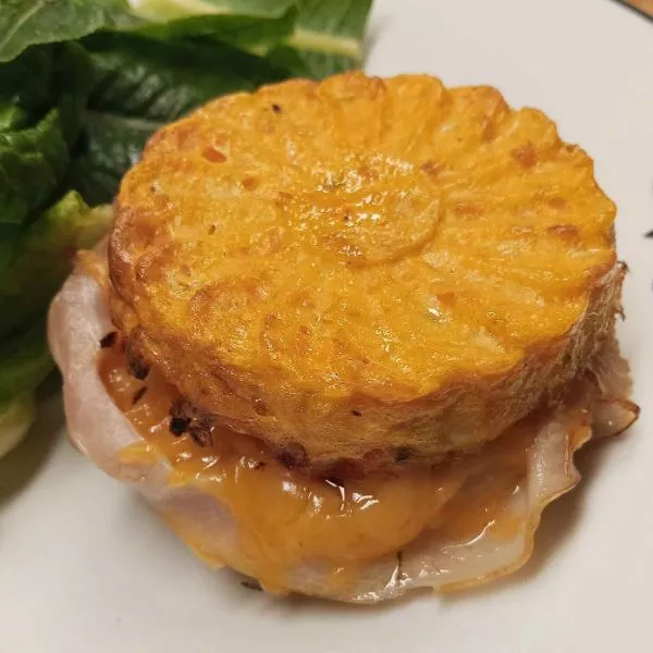 Croque-monsieur aux couleurs d'automne