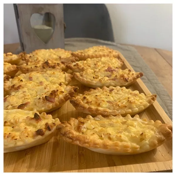 Barquettes Céleri Pomme Lardons