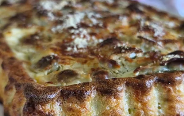 Ecrin de courgettes au coeur fondant de ravioles