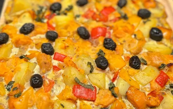 Tortilla de légumes à ma façon - chez Nanou
