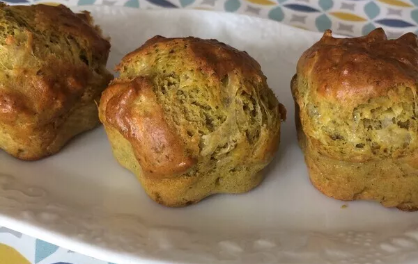 Madeleines Courgettes-Pesto