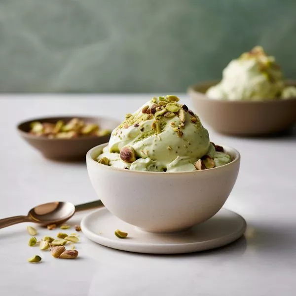Crème glacée à la pistache