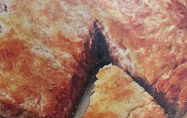 Tarte à la rhubarbe soufflée