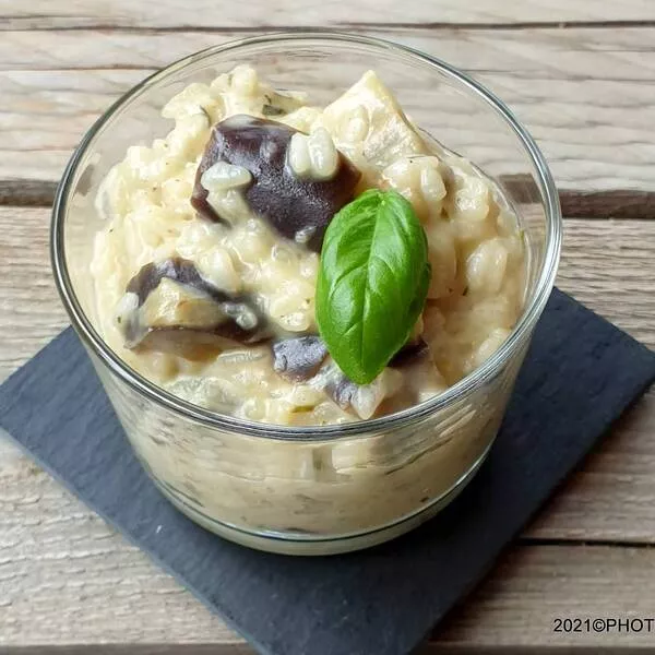 Risotto aux aubergines ICK by Cachou66