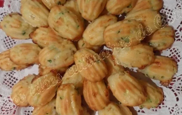 Madeleines courgette / mozzarella