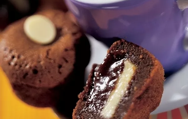 Soufflés au chocolat blanc