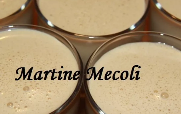 Crèmes mousseuses au café