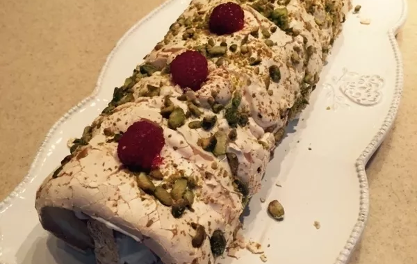 Roulé meringué aux Framboises
