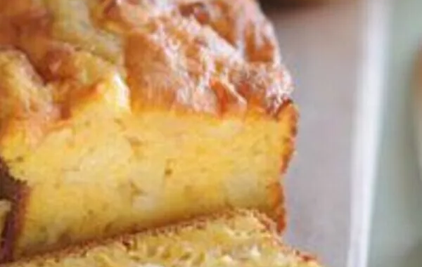 Cake moelleux aux pommes
