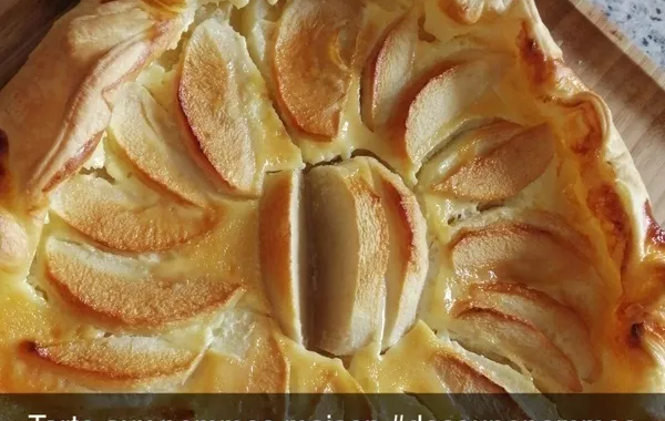 Tarte aux pommes traditionnelle
