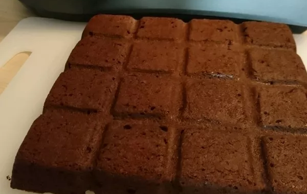 Brownie mascarpone aux deux chocolats