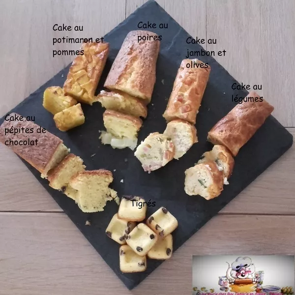 Cakes sucrés