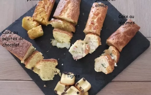 Cakes sucrés