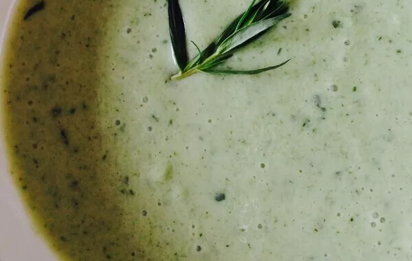 soupe fraiche concombre estragon