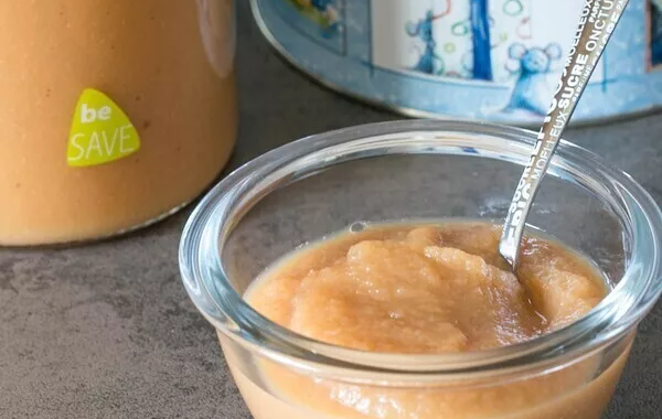 Compote pomme-pêche