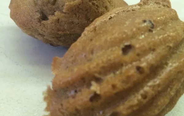 Mini-madeleines café noisettes