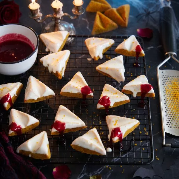 Carrot cakes dents de vampire