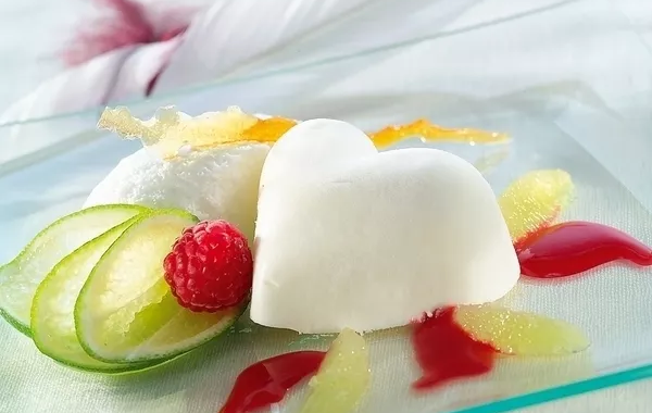 Mousse de fromage blanc aux fruits rouges