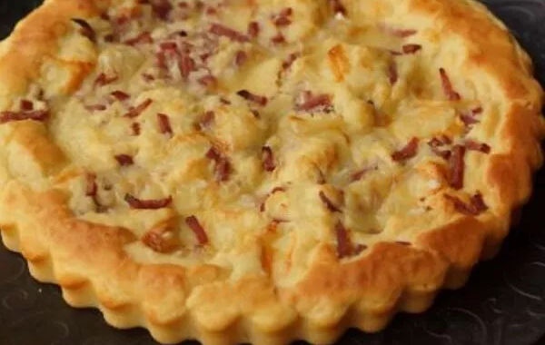 Tarte briochée façon raclette