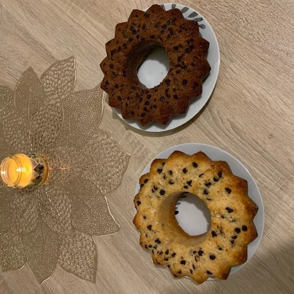 Gâteau au yaourt double saveurs