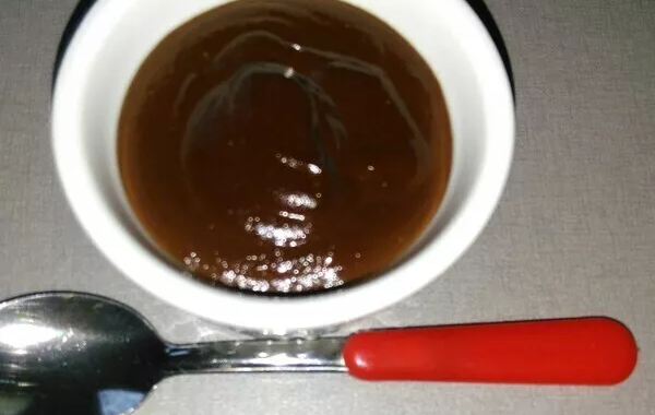 Crème dessert chocolat.