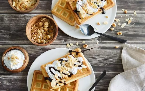 Gaufres chantilly