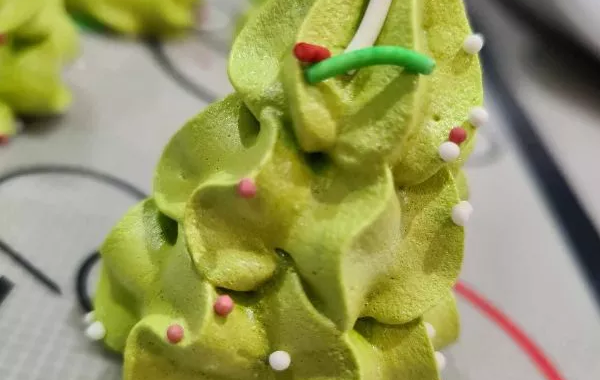 Sapin en meringue