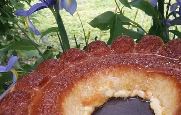 Gâteau de riz au caramel