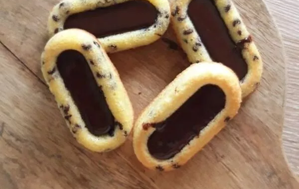 barquettes savarin Tigrées